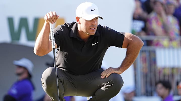 Brooks Koepka switched to a mallet putter at the WM Phoenix Open earlier this month.