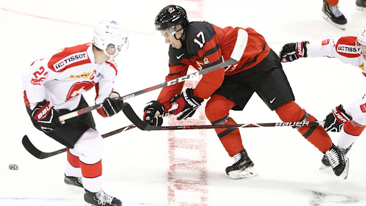 Canada v Switzerland: Exhibition - 2019 IIHF World Junior Championship