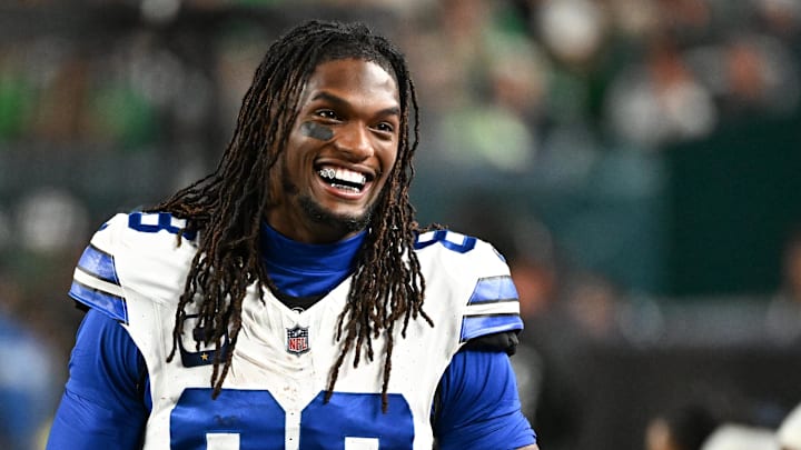 Sep 4, 2025; Philadelphia, Pennsylvania, USA; Dallas Cowboys wide receiver CeeDee Lamb (88) looks on during the fourth quarter of the game against the Philadelphia Eagles at Lincoln Financial Field. 
