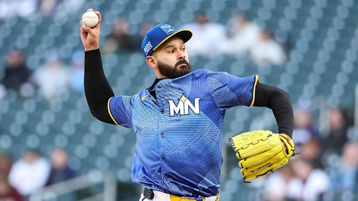 Minnesota Twins starting pitcher Pablo López Minnesota Twins starting pitcher Pablo López