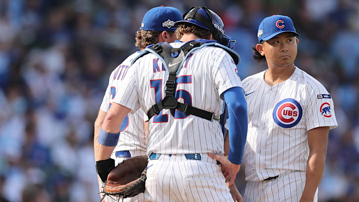 Wild Card Series - San Diego Padres v Chicago Cubs - Game Two Wild Card Series - San Diego Padres v Chicago Cubs - Game Two