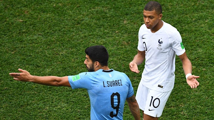 Franceses despacharam o Uruguai na Copa de 2018