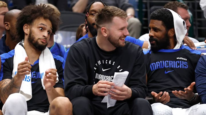 Dallas Mavericks, Luka Doncic, Dereck Lively II, Kyrie Irving