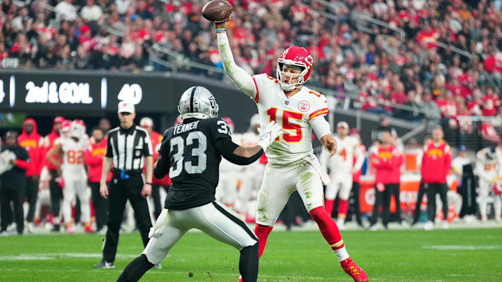 Kansas City Chiefs v Las Vegas Raiders