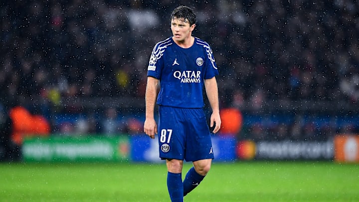 Joao Neves contre Manchester City en Ligue des Champions