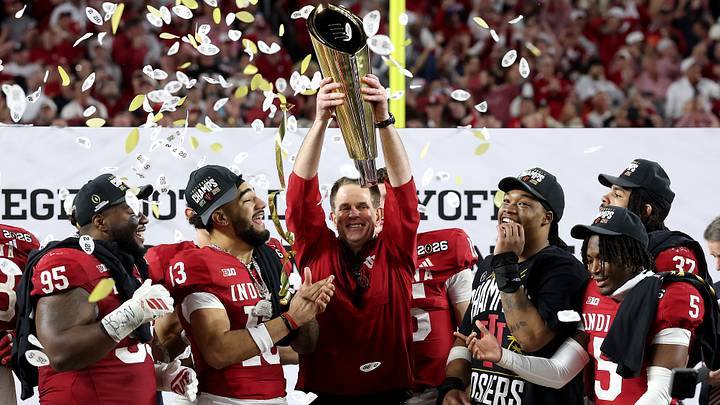 Indiana head coach Curt Cignetti Indiana head coach Curt Cignetti