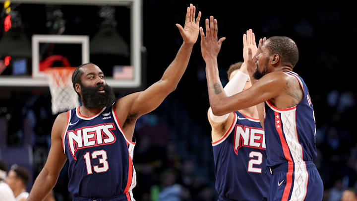 Kevin Durant y James Harden podrían volver a jugar juntos