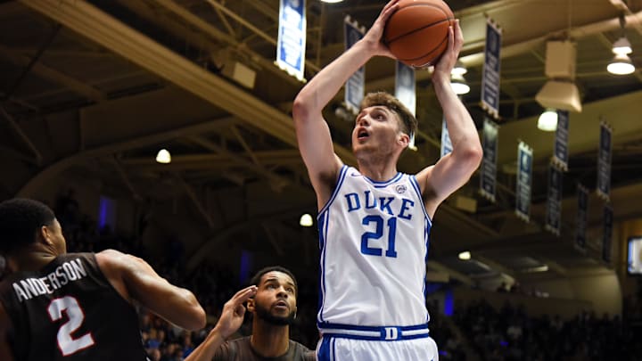 Duke basketball forward Matthew Hurt Duke basketball forward Matthew Hurt