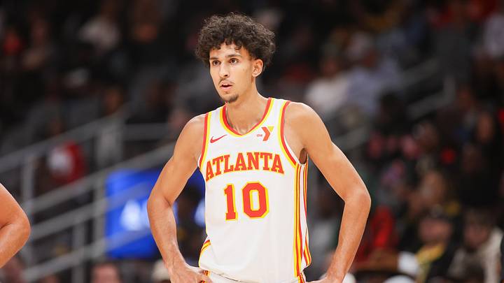 Atlanta Hawks forward Zaccharie Risacher.