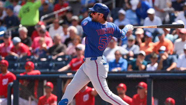 New York Mets left fielder Mike Tauchman. New York Mets left fielder Mike Tauchman.