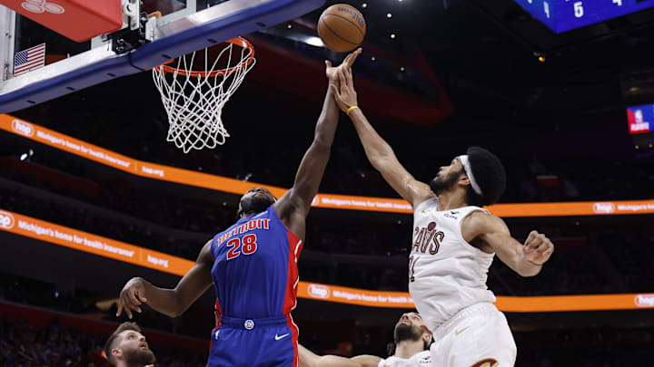 The overtime affair between the Pistons and the Cavaliers on Wednesday included some controversial calls. 