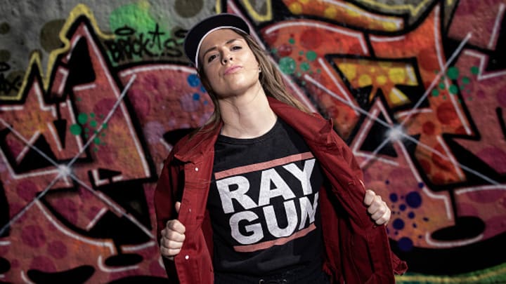 Rachael "Raygun" Gunn in Dec. 2020. Rachael "Raygun" Gunn in Dec. 2020.
