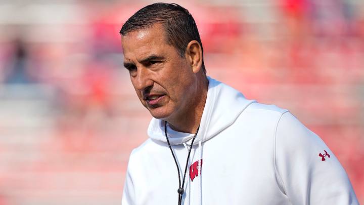 Wisconsin Badgers head coach Luke Fickell.