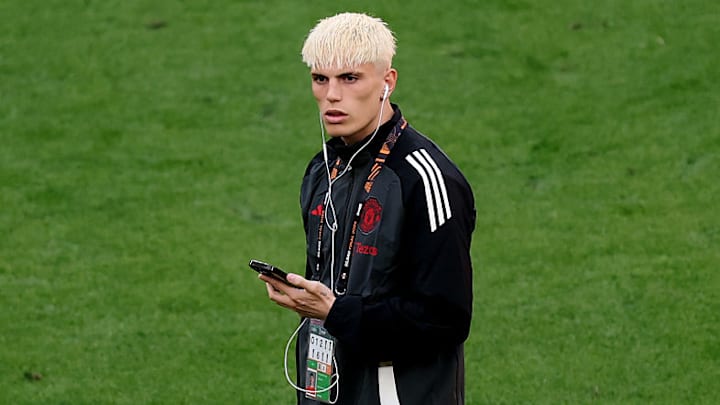 Alejandro Garnacho is yet to kick a ball this season.