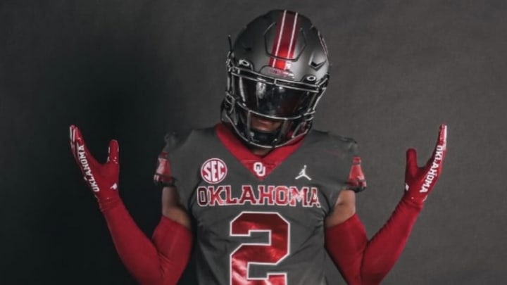 Omarion Robinson on a visit to Oklahoma