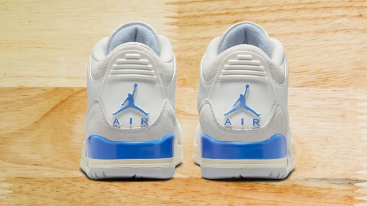 The Air Jordan 3 "Lucky Shorts" colorway drops on February 22. 