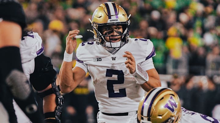 Demond Williams Jr. will be the Huskies' starting quarterback in 2025. 