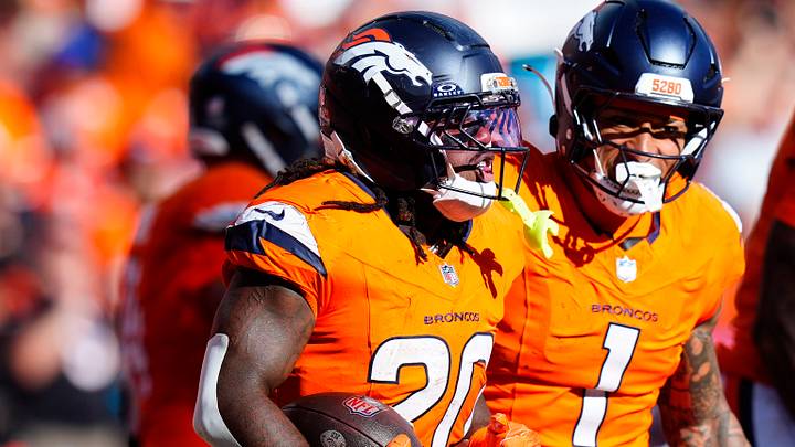 Denver Broncos running back Jonah Coleman Denver Broncos running back Jonah Coleman