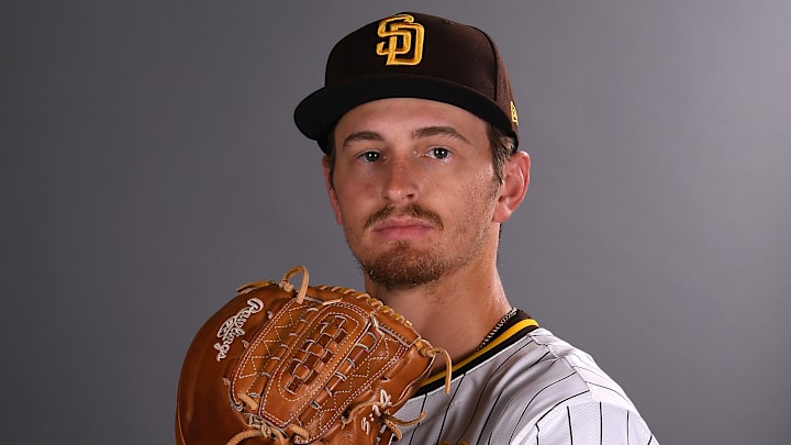 San Diego Padres pitcher Adam Mazur