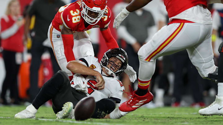 Tampa Bay Buccaneers quarterback Tom Brady.