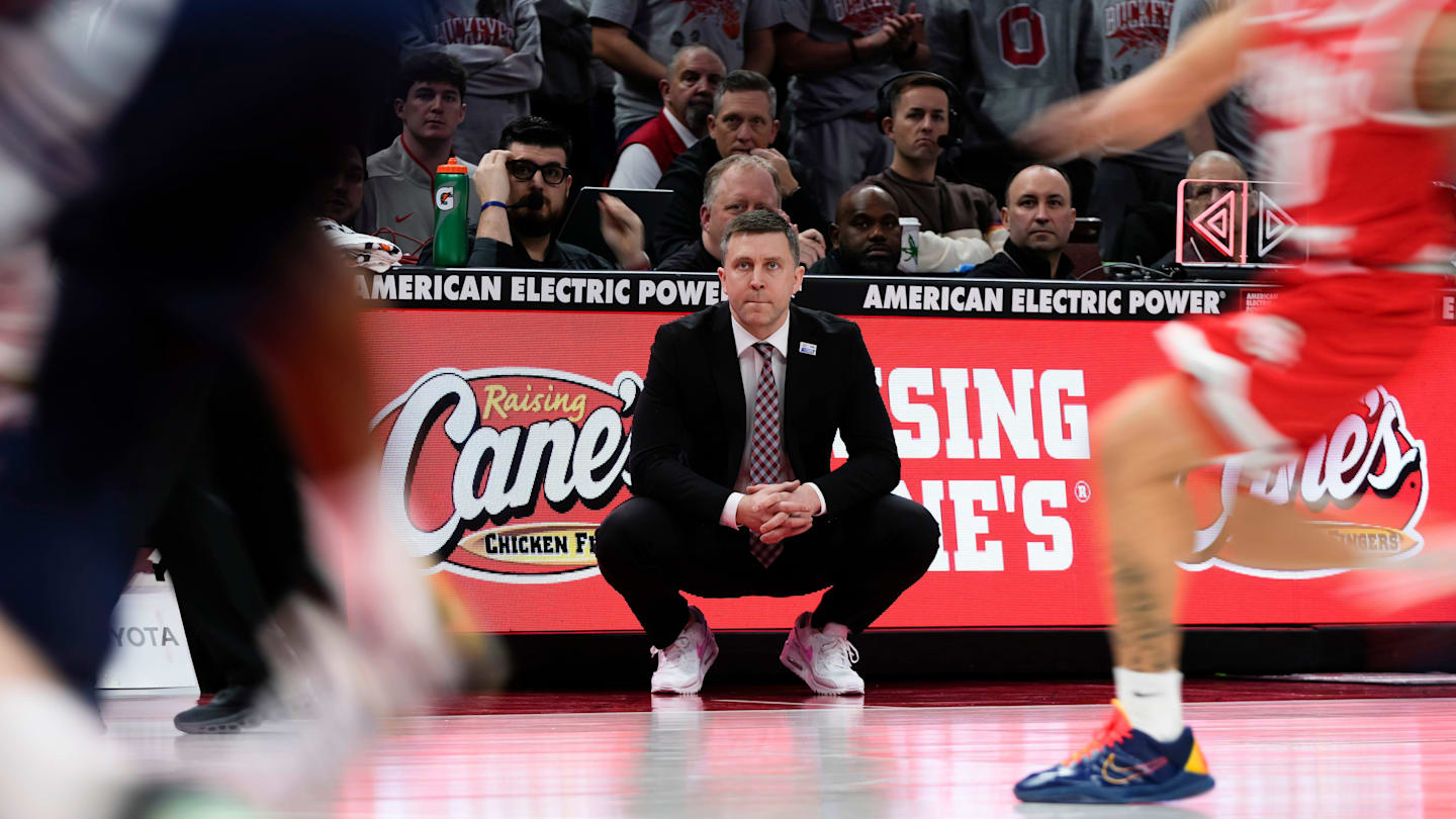 Ohio State's Jake Diebler Gets Emotional Reflecting on Coaches vs. Cancer Night