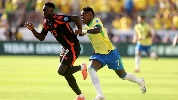 Vinicius Junior e Davinson Sanchez são dois dos atletas mais valiosos deste confronto