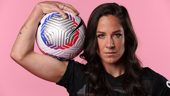 Paige Nielsen at Angel City FC Media Day