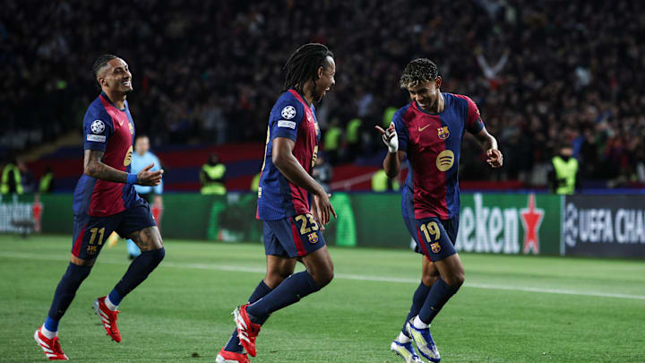 Lamine Yamal (right) will be key to Barcelona's success against Inter