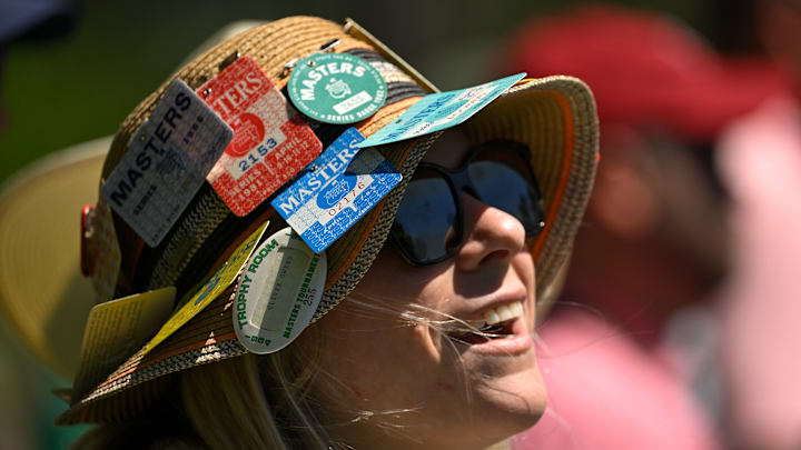 Ticket hat at the Masters