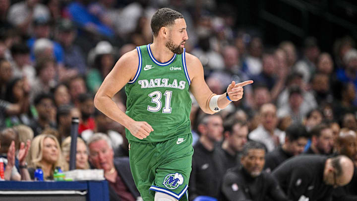 Dallas Mavericks guard Klay Thompson is a solid prop target on Monday night. 