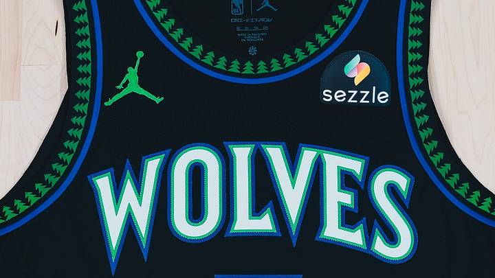 One of the Timberwolves' three new primary uniforms One of the Timberwolves' three new primary uniforms
