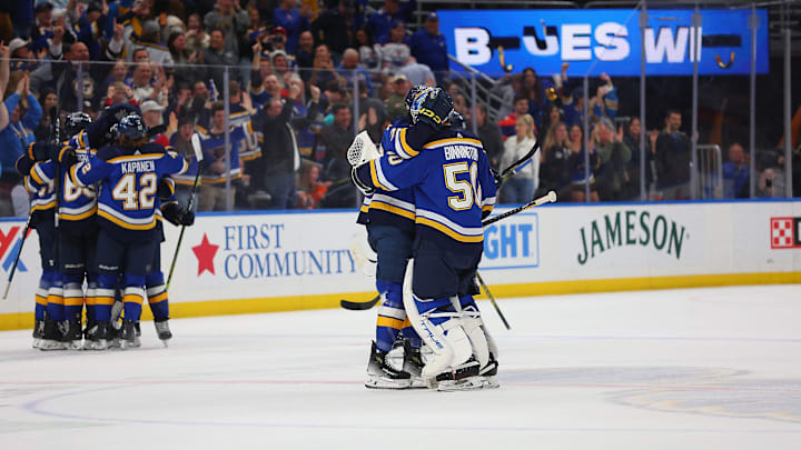 Edmonton Oilers v St Louis Blues