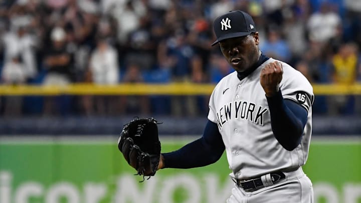 Aroldis Chapman quiere seguir con los Yankees 