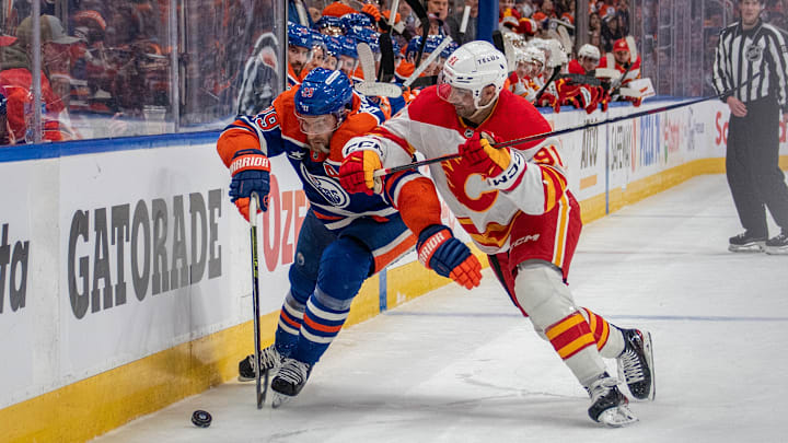 Calgary Flames v Edmonton Oilers
