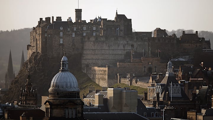 Views Of Edinburgh Castle