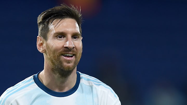 Lionel Messi avec l'Argentine