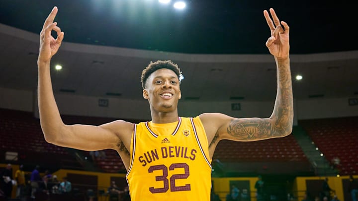 Arizona State Sun Devils senior forward Warren Washington (22)