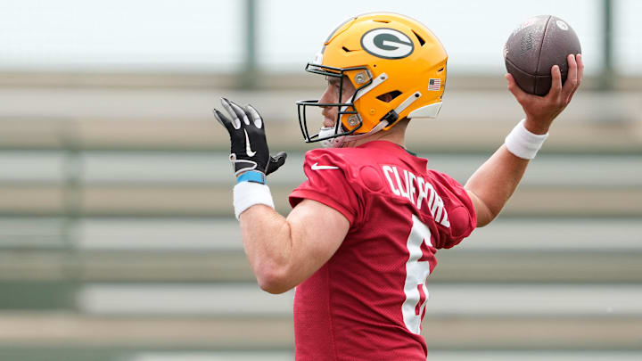 Green Bay Packers quarterback Sean Clifford