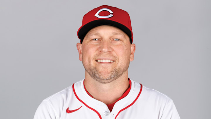 Cincinnati Reds Hitting Coach Chris Valaika Cincinnati Reds Hitting Coach Chris Valaika