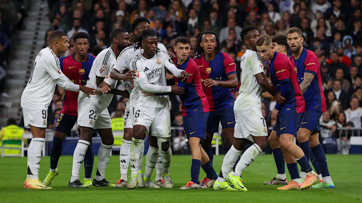 Real Madrid and Barcelona are battling for the Spanish crown.