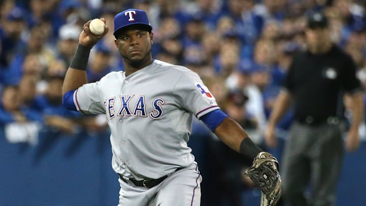 The Toronto Blue Jays and Texas Rangers play game two of the MLB American League Division Series