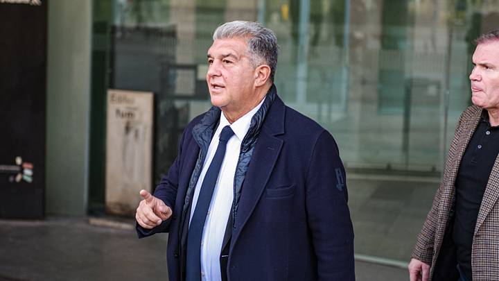 Laporta Testifies As A Witness In The 'negreira Case'. Laporta Testifies As A Witness In The 'negreira Case'.