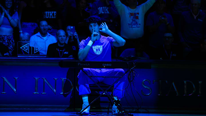 Duke basketball center Stanley Borden