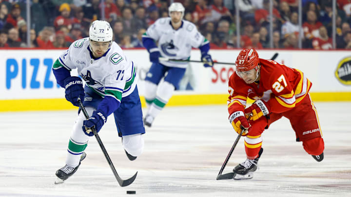 Vancouver Canucks v Calgary Flames