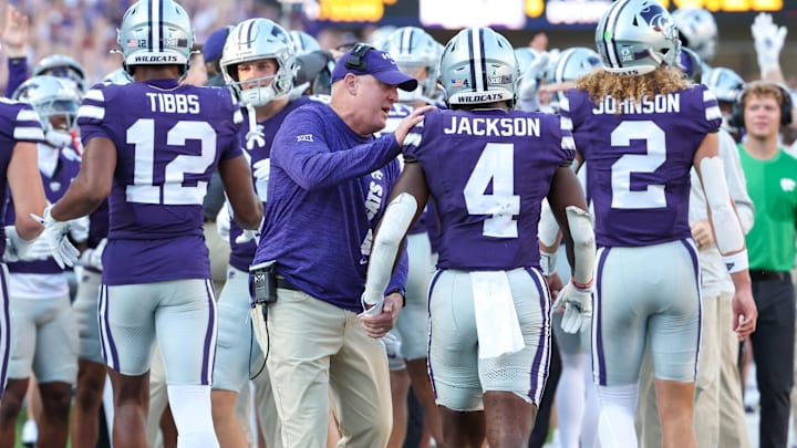 Kansas State Wildcats head coach Chris Klieman Kansas State Wildcats head coach Chris Klieman