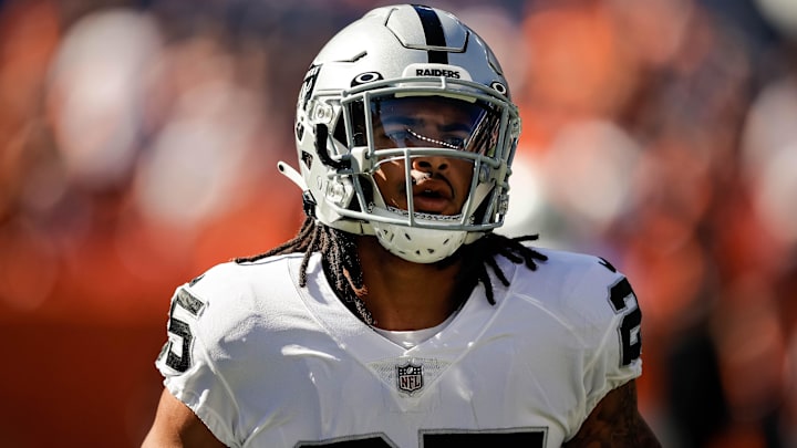 Carolina Panthers safety Tre'von Moehrig.