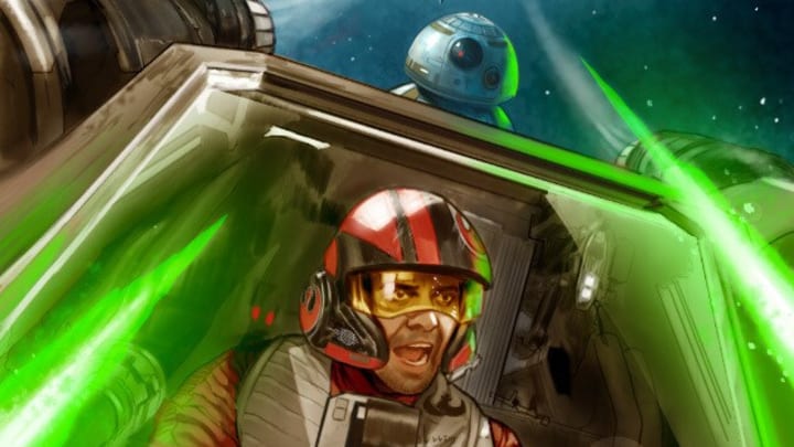 Star Wars: The Force Awakens Poe Dameron and BB-8 miniseries from Dark Horse Comics. Image Credit: StarWars.com