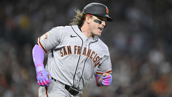 San Francisco Giants center fielder Harrison Bader.