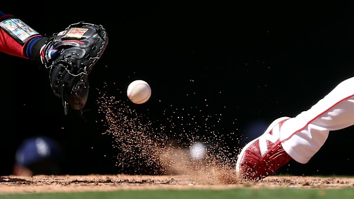 Texas Rangers v Los Angeles Angels