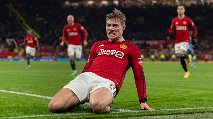 Hojlund scored his first Premier League goal on Boxing Day